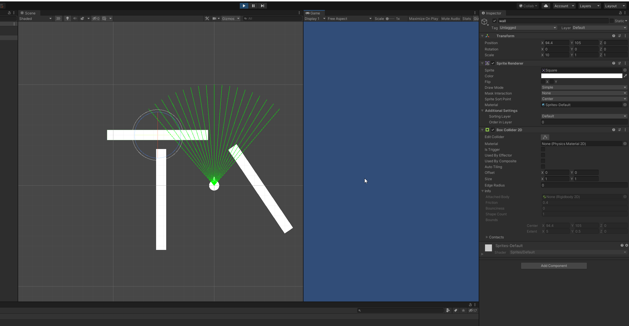 Raycasting renderer rendering just the front ray